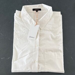 Quince Women’s Boyfriend Shirt (M)